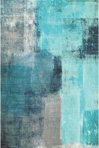 KONDELA Esmarina Typ 2 koberec 160x230 cm modrá / sivá