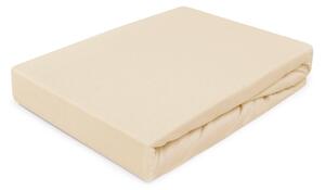 JERSEY PRESTIERADLO 047 90X200 CM SVETLOBÉŽOVÁ