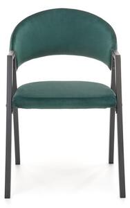 Halmar K473 jedálenská stolička tmavo zelená