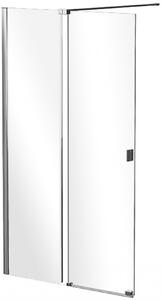 Besco Sprchový kút Walk-In VAYO 90 (100, 110, 120, 130, 140), výška 200 cm - bez vaničky BESCO-Rozmery: šírka: 90