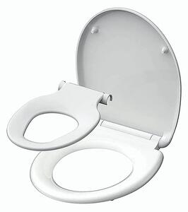 Eisl Sanitär WC sedadlo s detskou vložkou Duroplast Soft Close Family 82940
