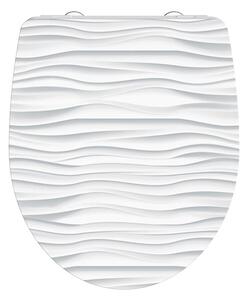 Eisl Sanitär WC sedadlo Duroplast Soft Close White Wave High Gloss 82584