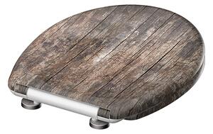 Eisl Sanitär WC sedadlo Duroplast Soft Close Old Wood 82368