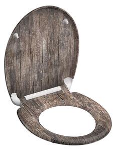 Eisl Sanitär WC sedadlo Duroplast Soft Close Old Wood 82368