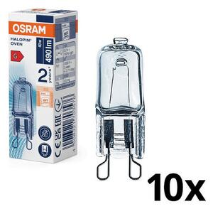 SADA 10x Žiaroviek do rúry HALOPIN G9/40W/230V 2700K - Osram