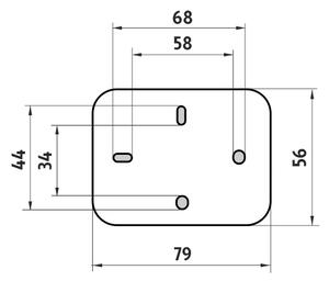 Nimco Kozmetické podsvietené LED zrkadlo - ZK 20465-26