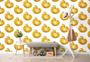 Tapeta zlaté jabĺčka - 75x1000