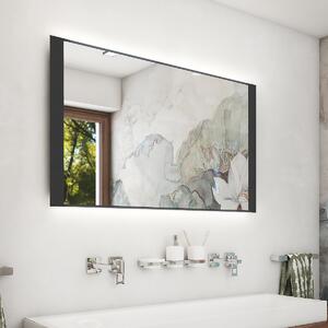 Nimco Čierne LED zrkadlo 800x600 - ZPC 41003-90