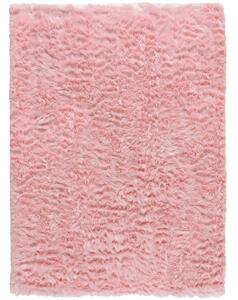 Flair Rugs koberce DOPREDAJ: 120x170 cm Kusový koberec Faux Fur Sheepskin Pink - 120x170 cm