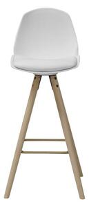 Dizajnová barová stolička Nerea, biela