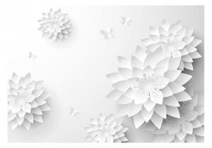 Samolepiaca fototapeta - Orientálne kvety 147x105