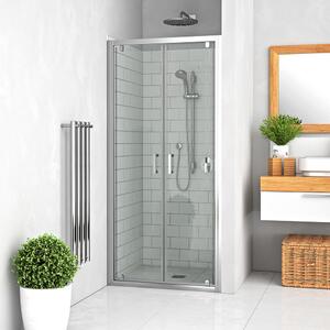 Roth Dvojkrídlové sprchové dvere LLDO2 pre inštaláciu do niky - bez vaničky ROTH-Variant: šírka: 70 cm - (LLDO2 700 - 552-7000000-00-02), ROTH-Profily: profily: brillant, výplň: transparent