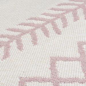 Flair Rugs koberce Kusový koberec Deuce Edie Recycled Rug Pink - 80x150 cm