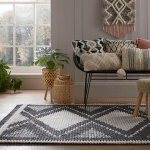 Flair Rugs koberce Kusový koberec Domino Zaid Berber Monochrome - 120x170 cm