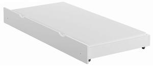 Úložný box pod posteľ s funkciou prístelky biely - rôzne rozmery Rozmer: 160x80