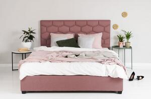 Hector Čalúnená posteľ Honey 160x200 ružová