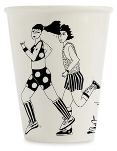 Porcelánový hrnek Running For Life 220 ml