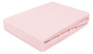 DETSKÉ JERSEY PRESTIERADLO 006 60X120 CM SVETLORUŽOVÉ
