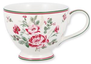 Porcelánová šálka na čaj Leonora White, STWTECLNO0106