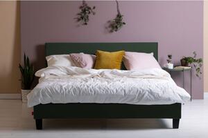 Hector Čalúnená posteľ Mattson 160x200 zelená
