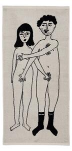 Bavlněný ručník Naked Couple 50 × 100 cm