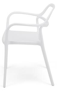 Súprava 2 bielych jedálenských stoličiek Selection Dali Chaur