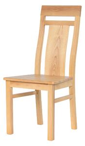 Dubová lakovaná stolička Angi