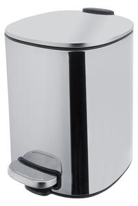Nimco Odpadkový kôš 5l, nerez lesk - KOS 9005-18