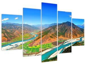 Obraz - River Yangtze (150x105 cm)