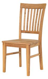 Dubová olejovaná a voskovaná stolička Raines