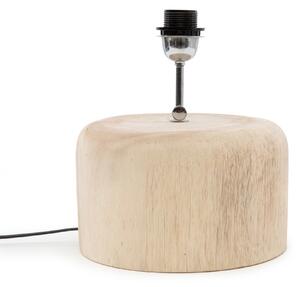 BAZAR BIZAR The Teak Wood Table Lamp Base - Natural stolové svietidlo