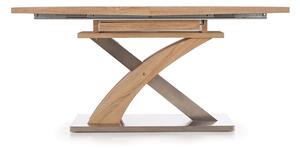 Rozkladací jedálenský stôl Sandor - dub sonoma