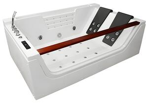 BPS-koupelny Hydromasážna vírivá vaňa IMPERIA 610H 180×120 s ohrevom vody
