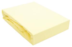 DETSKÉ NEPRIEPUSTNÉ JERSEY PRESTIERADLO SG 019 70X140 CM KRÉMOVÁ