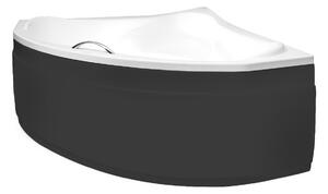 Besco Krycí panel k symetrickej vani Ewa Black P 134x134, čierny BESCO-Rozmery: 134x134, BESCO-Farba: Čierna mat