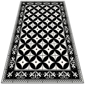 Módne univerzálny vinylový koberec Módne univerzálny vinylový koberec Kolesá v dlaždice