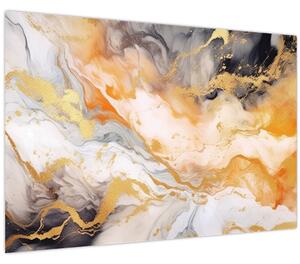 Obraz - Mramorované pozadie (90x60 cm)