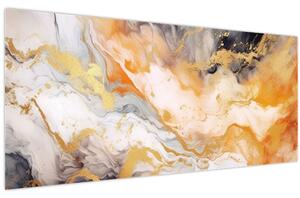 Obraz - Mramorované pozadie (120x50 cm)