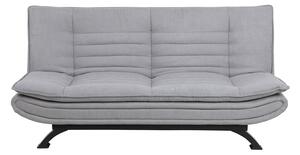 Dizajnová rozkladacia sedačka Alun, 196 cm, svetlosivá