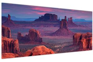 Obraz - Hunts Mesa (120x50 cm)