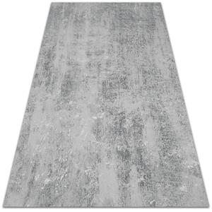 Vonkajší koberec na terasu Vonkajší koberec na terasu špinavý betón