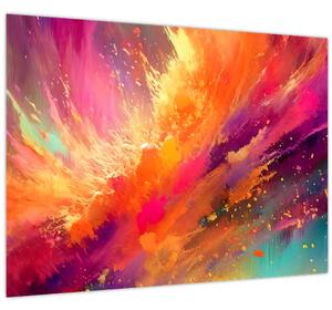 Obraz - Dynamická abstrakcia (70x50 cm)