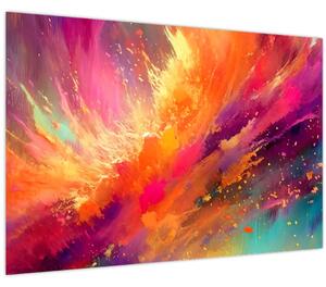 Obraz - Dynamická abstrakcia (90x60 cm)