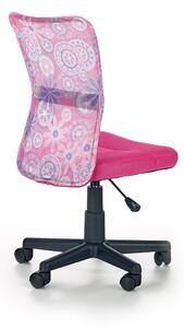 Detská stolička na kolieskach Dingo - ružová