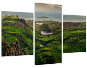 Obraz - Quiraing, Škótsko (90x60 cm)
