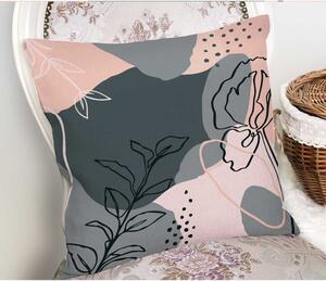 Súprava 4 dekoratívnych obliečok na vankúše Minimalist Cushion Covers Draw Art, 45 x 45 cm
