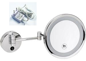 Bemeta Design Kozmetické zrkadlo, ø 240 mm, s LED osvetlením - 116401772