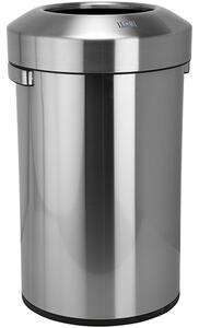 Bemeta Design Odpadkový kôš, 90 l, nerez, mat - 137115215