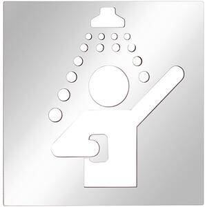 Bemeta Design Ikona - Sprcha, štvorec, lesk - 111022072