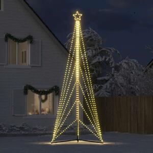LED vianočný stromček 861 LED teplá biela 478 cm